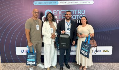 Prefeitura de Ibititá marca presença no Encontro de Prefeitos e Prefeitas da Bahia