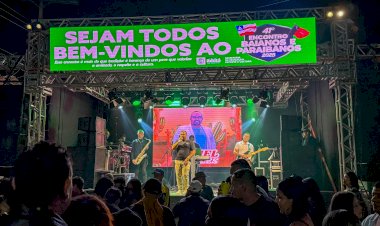 Segunda noite de Confraternização entre baianos e paraibanos lota Boa Vista de Ibititá