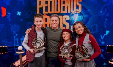 Equipe Globogênios, com a ireceense Isabella Mendes, vence o Pequenos Gênios 2025 na TV Globo