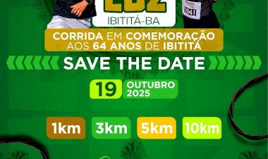 Corrida do Cuscuz celebra os 64 anos de Ibititá.
