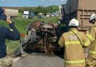 Tragédia na BR-324: engavetamento com nove veículos deixa um morto e seis feridos